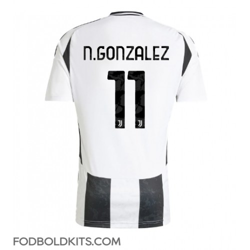 Juventus Nicolas Gonzalez #11 Hjemmebanetrøje 2024-25 Kortærmet